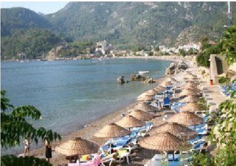Barbaros Apart Hotel Turunç Bagian luar foto